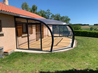 Abri terrasse aluminium sur mesure PACABRIS
