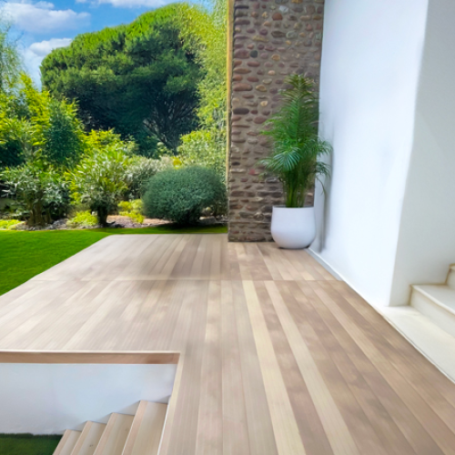 terrasses mesure imitation bois terrasse lame aluminium PAC'ABRIS france