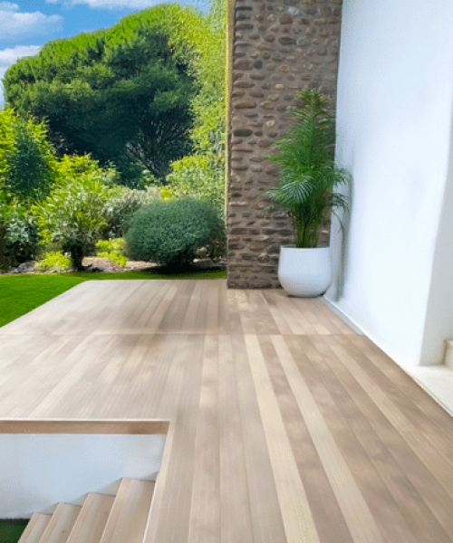 terrasse-sable-vanillE SUR MESURE Terrasse PAC'ABRIS sur-mesure en aluminium